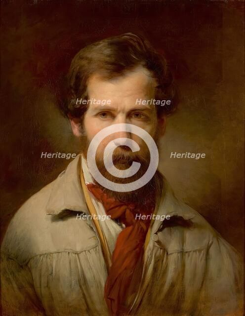 Self-portrait, 1846. Creator: Friedrich von Amerling.