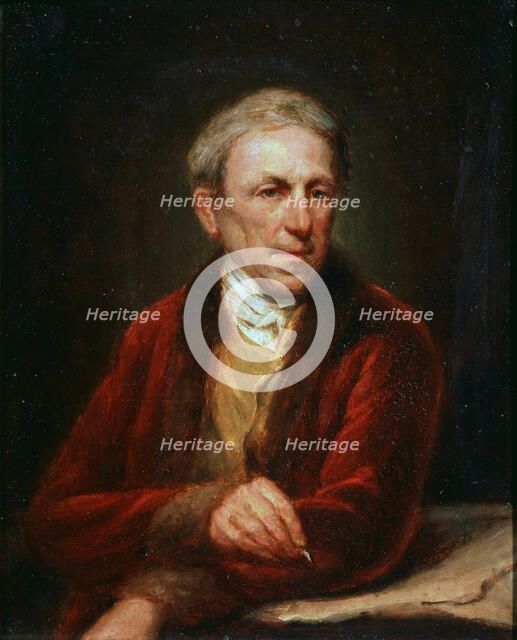 'Self-portrait', 1840.  Artist: Friedrich Kuhnel