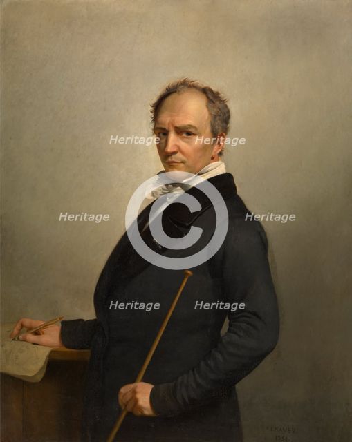 Self-portrait, 1854. Creator: Francois-Joseph Navez.