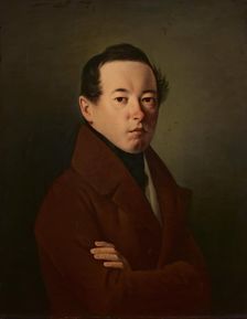 Self-portrait (?), 1854. Creator: Michael Neder