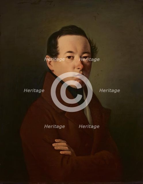 Self-portrait (?), 1854. Creator: Michael Neder.