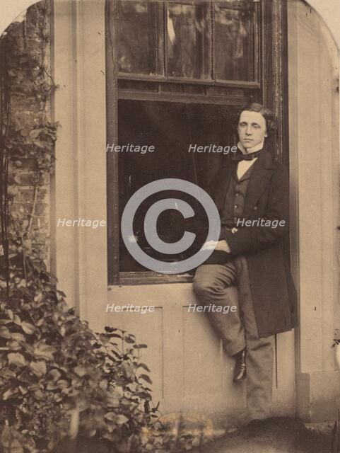 Self-Portrait, 1857. Creator: Lewis Carroll.