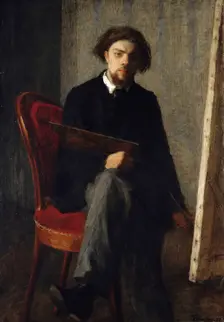 Self-Portrait, 1858. Creator: Fantin-Latour, Henri (1836-1904)