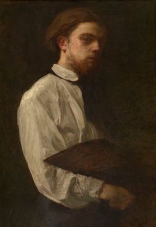 Self-portrait, 1858. Creator: Henri Fantin-Latour