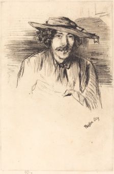Self-Portrait, 1859. Creator: James Abbott McNeill Whistler