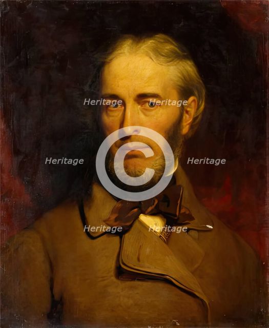 Self Portrait, 1850-1870. Creator: James William Giles.