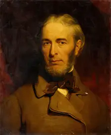 Self Portrait, 1850-1870. Creator: James William Giles