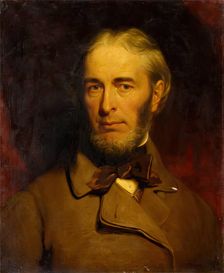 Self Portrait, 1850-1870. Creator: James William Giles