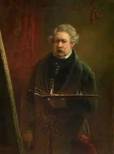 Self Portrait, 1851. Creator: Jakob Josef Eeckhout