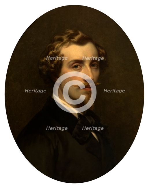 Self Portrait, 1852. Creator: Joseph Henri Francois Van Lerius.