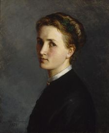 Self-Portrait, 1868. Creator: Ida Silfverberg