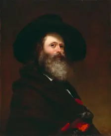 Self Portrait, 1860. Creator: Charles Loring Elliott