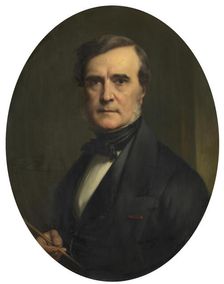 Self Portrait, 1861. Creator: Antoon Van Ijsendijck