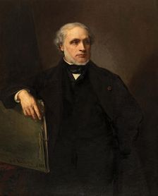 Self Portrait, 1862. Creator: Joseph Nicolas Robert-Fleury