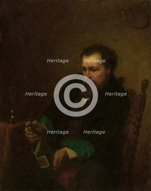 Self-Portrait, 1863. Creator: Eastman Johnson.