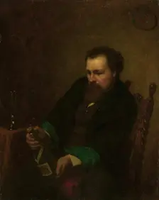 Self-Portrait, 1863. Creator: Eastman Johnson