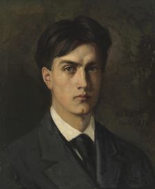 Self-Portrait, 1874. Creator: Albert Edelfelt