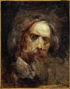 Self-portrait, 1874. Creator: Jean-Baptiste Carpeaux