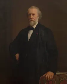 Self Portrait, 1874. Creator: Nicaise de Keyser