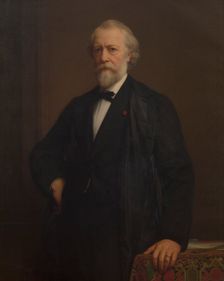 Self-portrait, 1874. Creator: Nicaise de Keyser