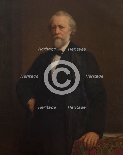 Self-portrait, 1874. Creator: Nicaise de Keyser.