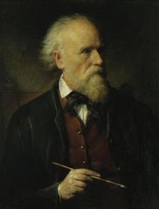 Self-portrait, 1875. Creator: Friedrich von Amerling