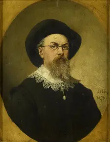 Self Portrait, 1876. Creator: Hendrik Hollander