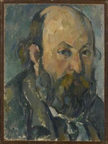 Self-Portrait, 1877-1878. Creator: Cézanne, Paul (1839-1906)