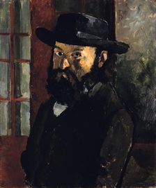 Self Portrait 1879. Artist: Paul Cezanne