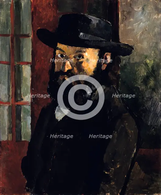 'Self Portrait', 1879. Artist: Paul Cezanne