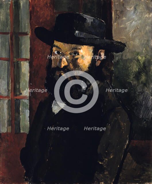 'Self Portrait', 1879. Artist: Paul Cezanne