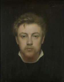 Self-portrait, 1879. Creator: Van Hove, Edmond (1851-1913)