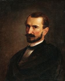 Self-portrait, 1870-1875. Creator: Vojtech Klimkovic