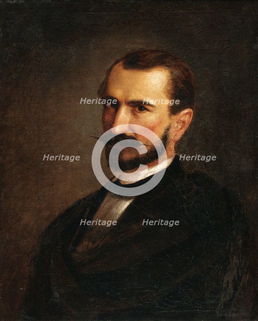 Self-portrait, 1870-1875. Creator: Vojtech Klimkovic.