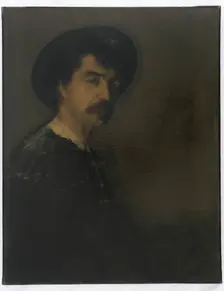 Self-Portrait, 1870-1875. Creator: James Abbott McNeill Whistler