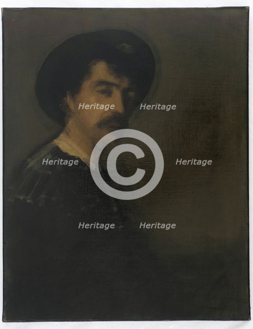 Self-Portrait, 1870-1875. Creator: James Abbott McNeill Whistler.
