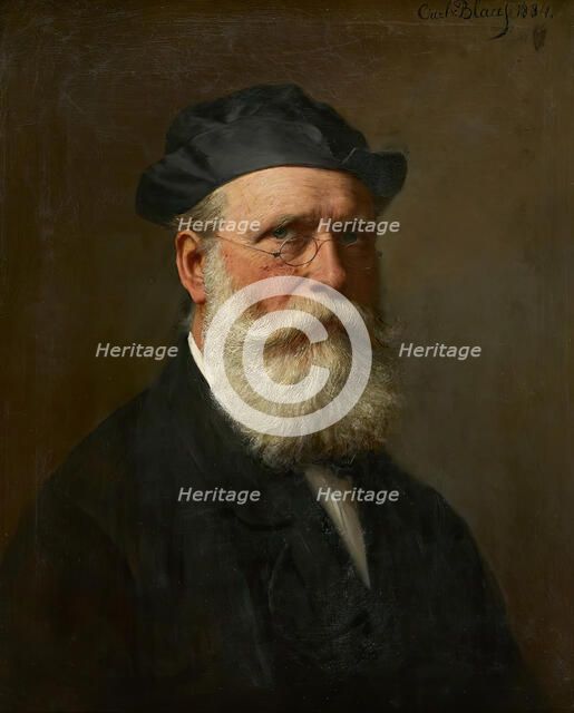 Self-portrait, 1884. Creator: Carl von Blaas.