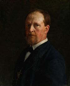Self-Portrait, 1884. Creator: Peter Nicolai Arbo