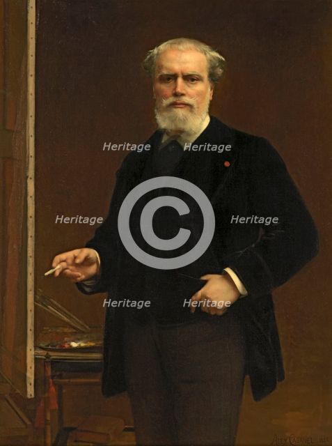 Self Portrait, 1885. Creator: Alexandre Cabanel.