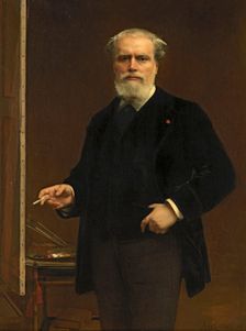 Self-portrait, 1885. Creator: Alexandre Cabanel