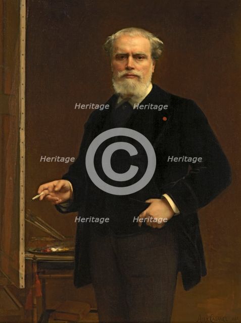 Self-portrait, 1885. Creator: Alexandre Cabanel.