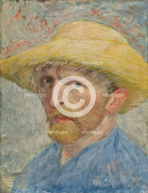 Self-Portrait, 1887. Creator: Vincent van Gogh.