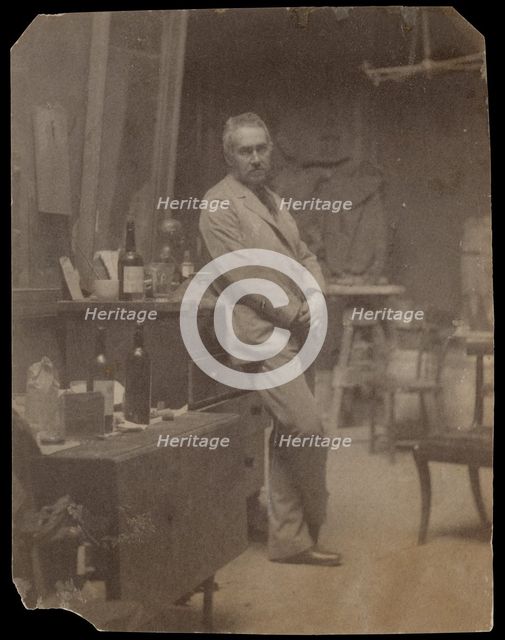 Self-Portrait, 1889-94., 1889-94. Creator: Thomas Eakins.