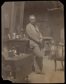 Self-Portrait, 1889-94., 1889-94. Creator: Thomas Eakins