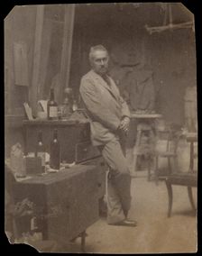 Self-Portrait, 1889-94., 1889-94. Creator: Thomas Eakins