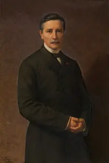 Self Portrait, 1889. Creator: Godfried Guffens