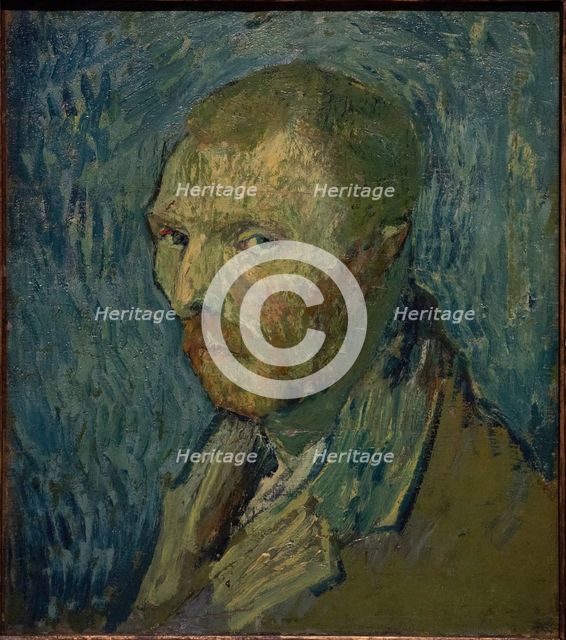 Self-Portrait, 1889. Creator: Gogh, Vincent, van (1853-1890).