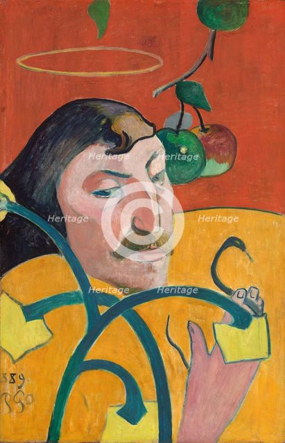 Self-Portrait, 1889. Creator: Paul Gauguin.