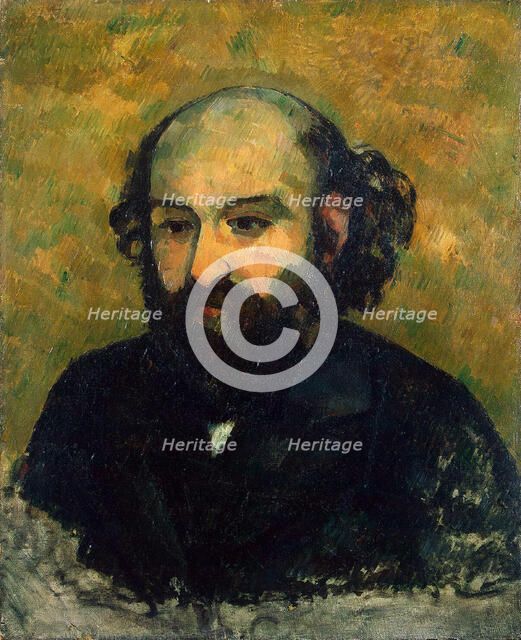 Self-Portrait, 1880-1881. Artist: Cézanne, Paul (1839-1906)