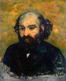 Self-Portrait 1880-1881. Artist: Paul Cezanne